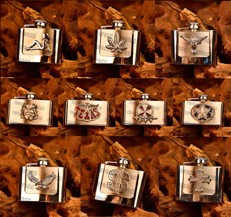 Hip Flask Belt Buckle