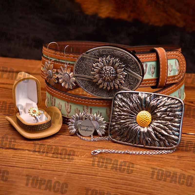 Girl's Cactus Sunflower Set