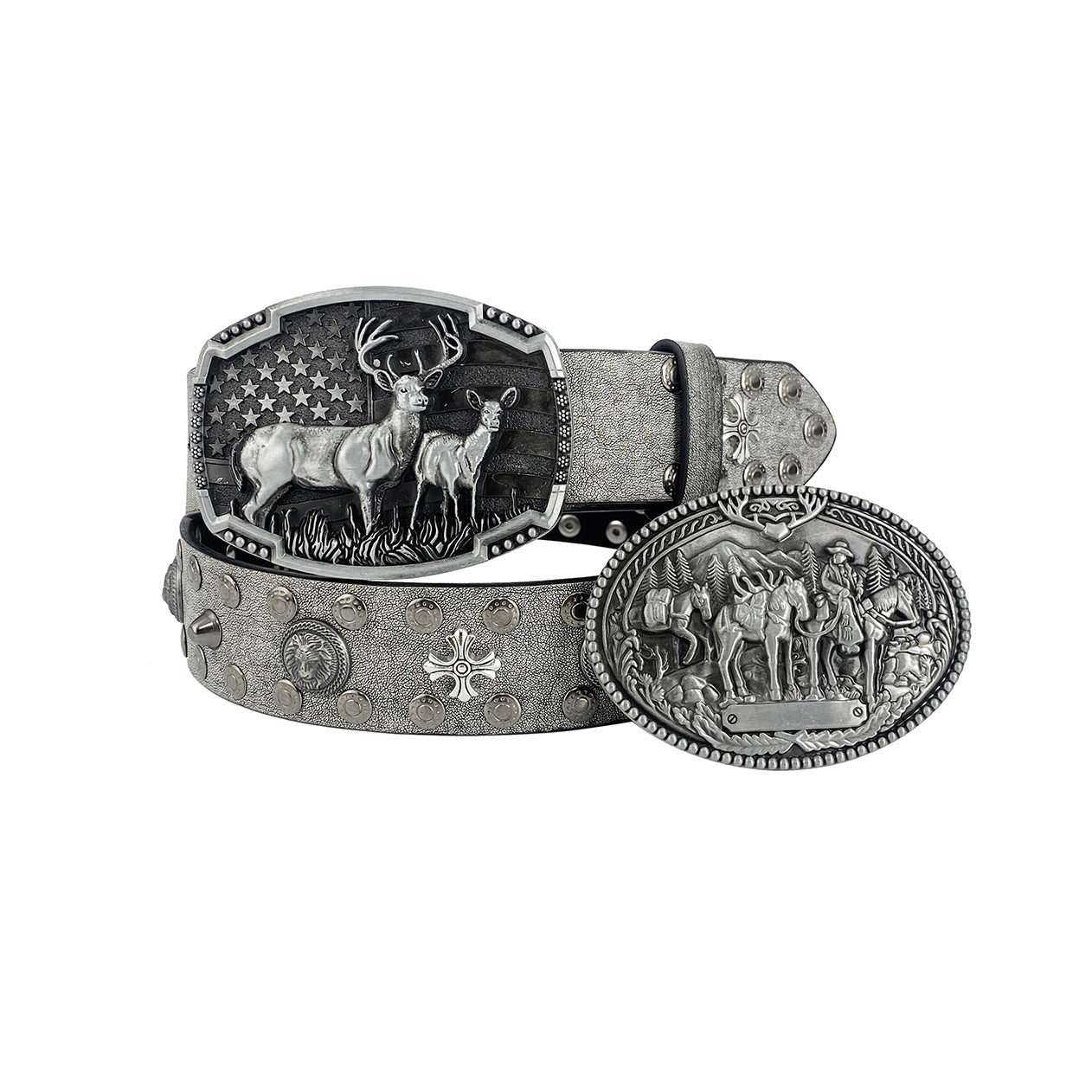 Cowboy Belt Buckles  Western Sterling Silver Buckles