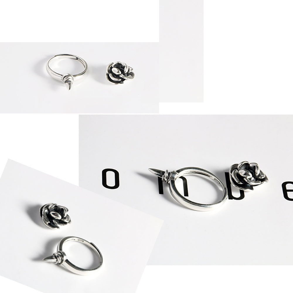 Rose X/Z Defender Ring  Self Defense Ring Jewelry