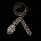 36in-39in TOPACC 50% Off - Black Punk Cross Belt