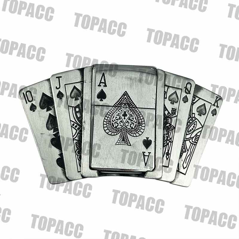 Hebilla brillante TOPACC Western Poker