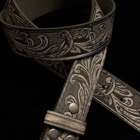 36in-39in TOPACC 50% Off - Black Punk Cross Belt