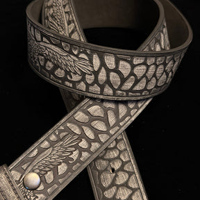 34in-36in-TOPACC 50% Off - Men's Punk-Style Eagle Belt