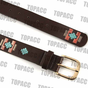 TOPACC cinturones de bordado occidental para mujeres, hombres, vaquera, vaquero, país, cinturón de moda para pantalones vaqueros, niñas