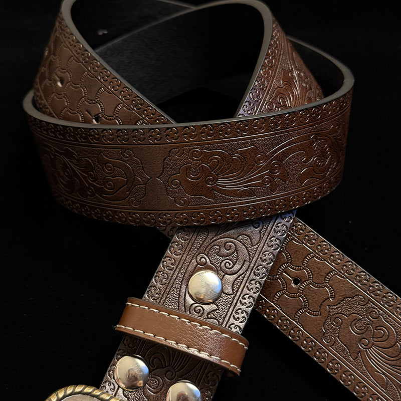 34in-36in-TOPACC 50% Off - TOPACC Classic Buckle Belt