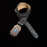 34in-36in-TOPACC 50% Off - Turquoise Buckle Belt