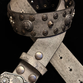31in-33in-TOPACC 50% Off - Punk Cowboy Belt