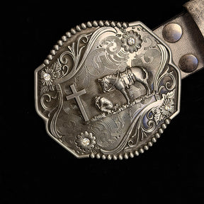 31in-33in-TOPACC 50% Off - Punk Cowboy Belt