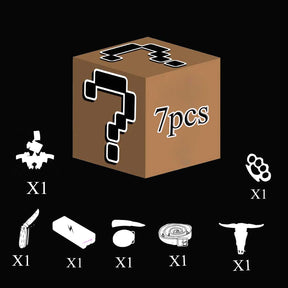 Caixa de conjunto de cinto Mystery 5/7 Pack (Inclui crânio longhorn)