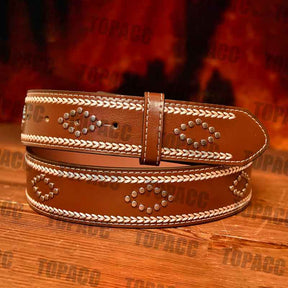 Cinturón vintage de cuero TOPACC