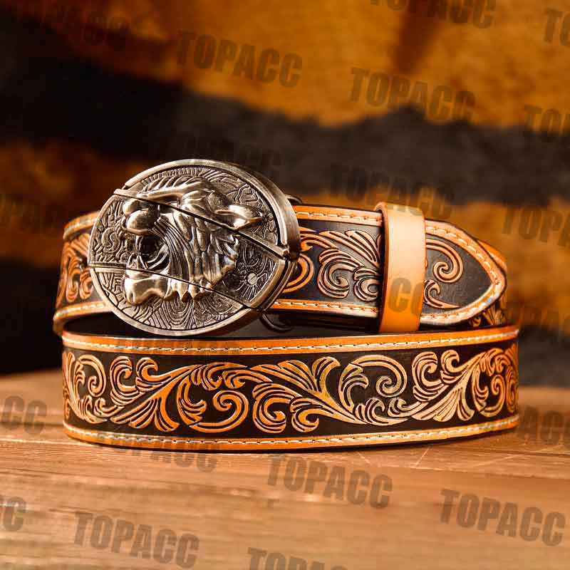 Western leather outlet belts