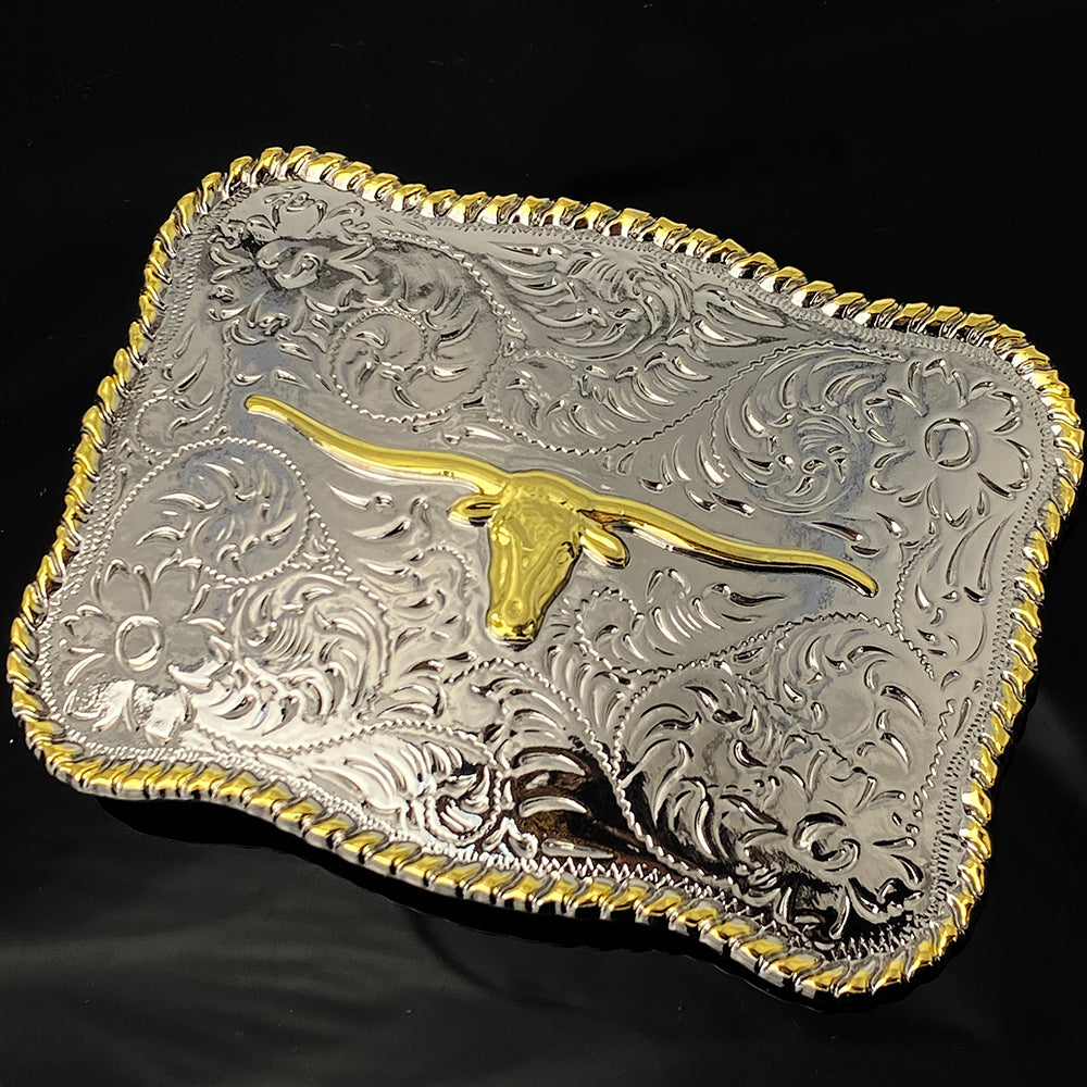 Cow sale belt buckle