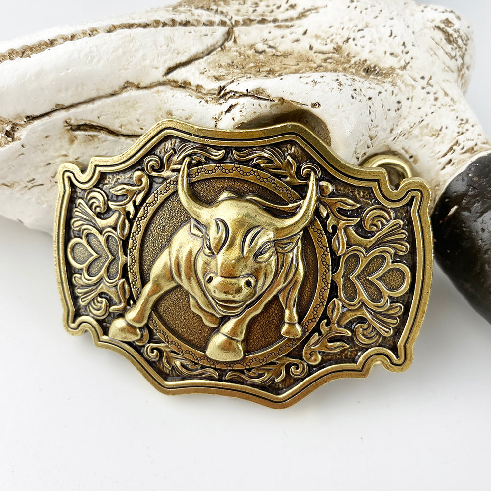 TOPACC Touro Fivela Ouro Cobre/Bronze