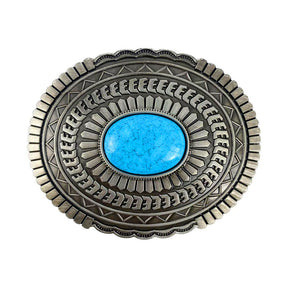 TOPACC Oval Turquoise Buckle#2 Copper/Bronze
